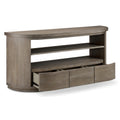  Magnussen Bosley T5693-75 Demilune Sofa Table IMAGE 2