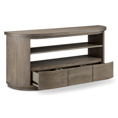  Magnussen Bosley T5693-75 Demilune Sofa Table IMAGE 2