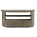 Magnussen Bosley T5693-75 Demilune Sofa Table IMAGE 3