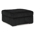  Signature Design by Ashley Midnight-Madness 9810308 Oversized Accent Ottoman IMAGE 1