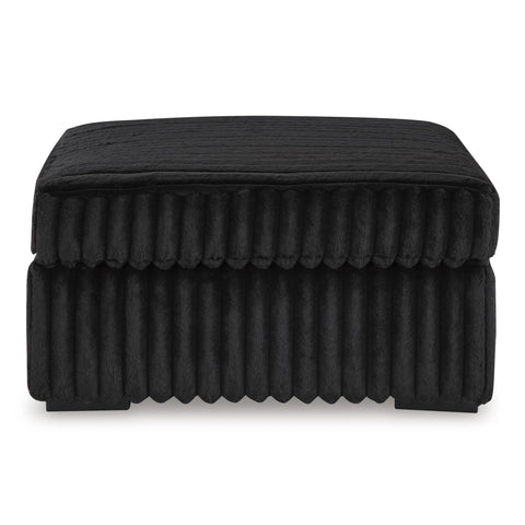  Signature Design by Ashley Midnight-Madness 9810308 Oversized Accent Ottoman IMAGE 3