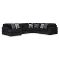  Signature Design by Ashley Midnight-Madness 98103S4 4 pc Sectional with Chaise IMAGE 1