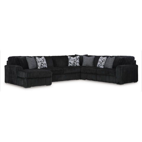  Signature Design by Ashley Midnight-Madness 98103S4 4 pc Sectional with Chaise IMAGE 1
