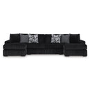 Signature Design by Ashley Midnight-Madness Fabric 3 pc Sectional 9810316/9810334/9810317 IMAGE 1