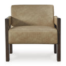 Signature Design by Ashley Adlanlock Stationary Leather Look Accent Chair A3000695 IMAGE 2