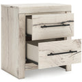  Benchcraft Lawroy B2310-92 Two Drawer Night Stand IMAGE 2