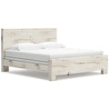  Benchcraft Lawroy B2310B10 King Panel Bed IMAGE 1