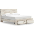  Signature Design by Ashley Lawroy B2310B11 King Panel Storage Bed IMAGE 2