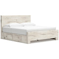  Signature Design by Ashley Lawroy B2310B13 King Panel Bed with Storage IMAGE 1