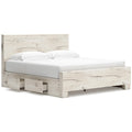  Signature Design by Ashley Lawroy B2310B13 King Panel Bed with Storage IMAGE 2