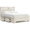  Signature Design by Ashley Lawroy B2310B6 Queen Panel Bed with Storage IMAGE 2