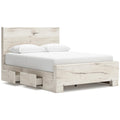  Signature Design by Ashley Lawroy B2310B8 Queen Panel Bed with Storage IMAGE 2