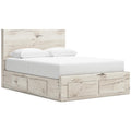  Signature Design by Ashley Lawroy B2310B9 Queen Panel Storage Bed IMAGE 1