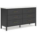  Signature Design by Ashley Cadmori B2616-231 Six Drawer Dresser IMAGE 1