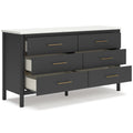  Signature Design by Ashley Cadmori B2616-231 Six Drawer Dresser IMAGE 2