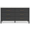  Signature Design by Ashley Cadmori B2616-231 Six Drawer Dresser IMAGE 3