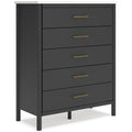  Signature Design by Ashley Cadmori B2616-345 Five Drawer Wide Chest IMAGE 1