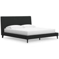  Signature Design by Ashley Cadmori B2616-82 King UPH Bed with Roll Slats IMAGE 1