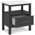  Signature Design by Ashley Cadmori B2616-91 One Drawer Night Stand IMAGE 3