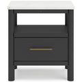  Signature Design by Ashley Cadmori B2616-91 One Drawer Night Stand IMAGE 4