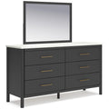  Signature Design by Ashley Cadmori B2616B1 Dresser and Mirror IMAGE 1