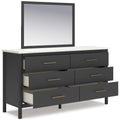  Signature Design by Ashley Cadmori B2616B1 Dresser and Mirror IMAGE 2