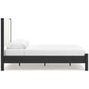 Signature Design by Ashley Cadmori Queen Upholstered Panel Bed B2616-57/B2616-54/B100-13 IMAGE 3