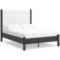  Signature Design by Ashley Cadmori B2616B3 Full Upholstered Panel Bed IMAGE 1