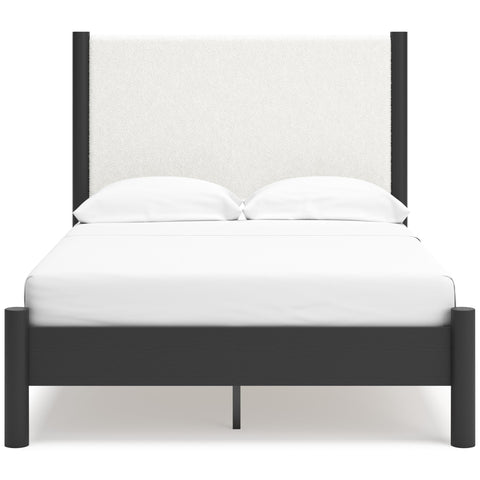 Signature Design by Ashley Cadmori B2616B3 Full Upholstered Panel Bed IMAGE 2