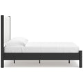  Signature Design by Ashley Cadmori B2616B3 Full Upholstered Panel Bed IMAGE 3