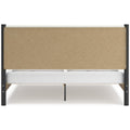  Signature Design by Ashley Cadmori B2616B8 King Upholstered Panel Bed IMAGE 4