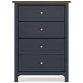  Signature Design by Ashley Landocken B414-45 Four Drawer Chest IMAGE 3