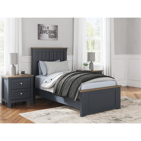  Signature Design by Ashley Landocken B414B2 Twin Panel Bed IMAGE 6