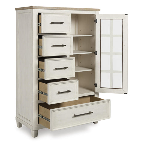  Benchcraft Shaybrock B683-48 Door Chest IMAGE 2