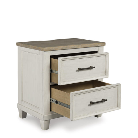  Benchcraft Shaybrock B683-92 Two Drawer Night Stand IMAGE 2