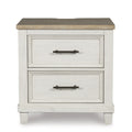  Benchcraft Shaybrock B683-92 Two Drawer Night Stand IMAGE 3