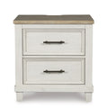  Benchcraft Shaybrock B683-92 Two Drawer Night Stand IMAGE 3