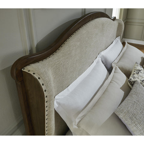  Benchcraft Sturlayne B787B2 Queen Upholstered Panel Bed IMAGE 5