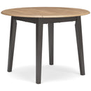 Signature Design by Ashley Round Gesthaven Dining Table D396-15 IMAGE 1