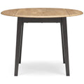  Signature Design by Ashley Gesthaven D396-15 Round Dining Room Drop Leaf Table IMAGE 3