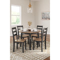  Signature Design by Ashley Gesthaven D396-15 Round Dining Room Drop Leaf Table IMAGE 7