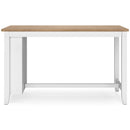 Signature Design by Ashley Gesthaven Counter Height Dining Table with Trestle Base D398-13 IMAGE 2