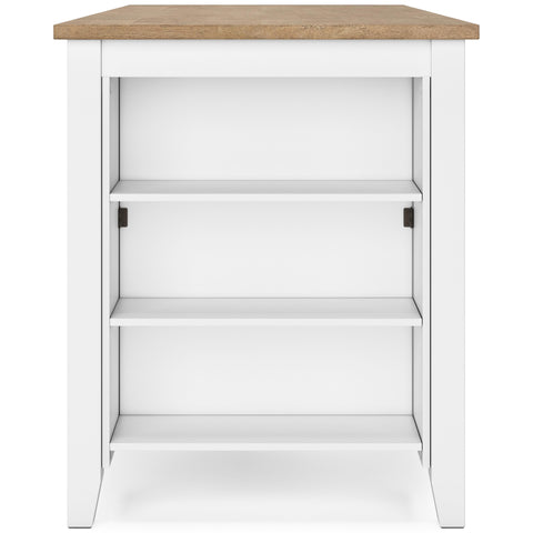  Signature Design by Ashley Gesthaven D398-13 Rectangular Dining Room Counter Table IMAGE 3