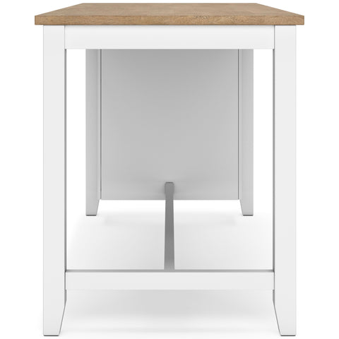  Signature Design by Ashley Gesthaven D398-13 Rectangular Dining Room Counter Table IMAGE 4