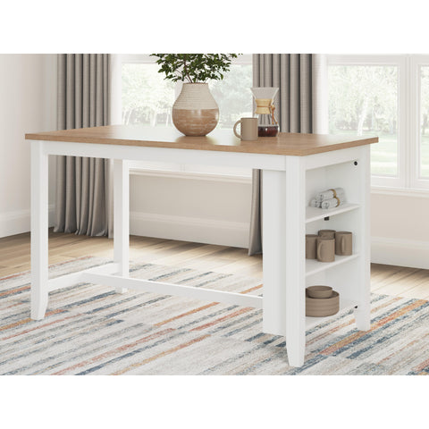  Signature Design by Ashley Gesthaven D398-13 Rectangular Dining Room Counter Table IMAGE 7