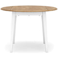 Signature Design by Ashley Gesthaven D398-15 Round Dining Room Drop Leaf Table IMAGE 3