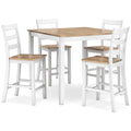  Signature Design by Ashley Gesthaven D398-223 Dining Room Counter Table Set IMAGE 1