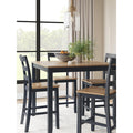  Signature Design by Ashley Gesthaven D399-223 Dining Room Counter Table Set IMAGE 4