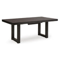  Signature Design by Ashley Neymorton D618-35 Rectangular Dining Room Butterfly Extension Table IMAGE 2