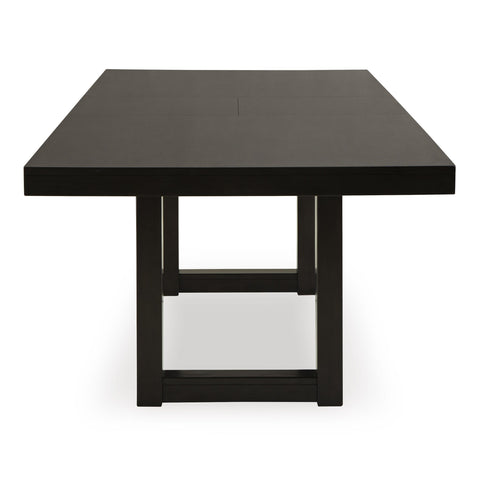  Signature Design by Ashley Neymorton D618-35 Rectangular Dining Room Butterfly Extension Table IMAGE 4
